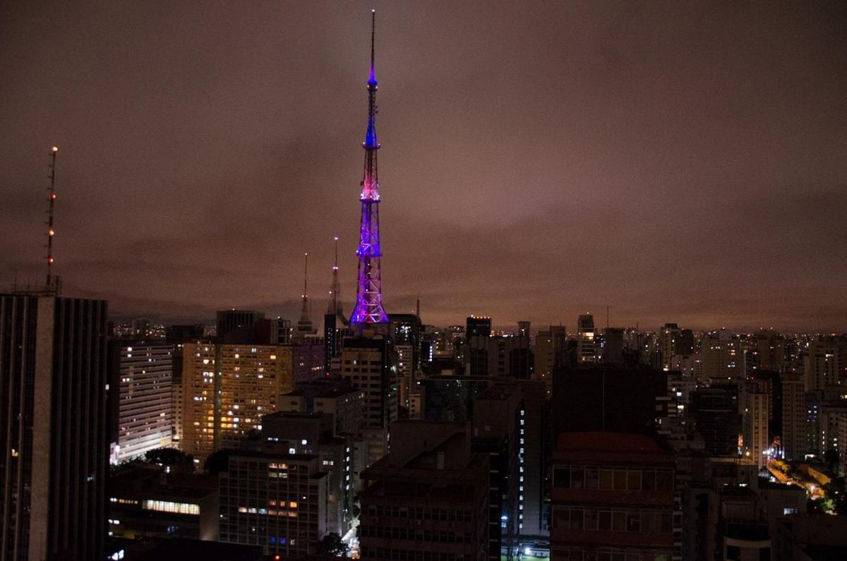 Apartamento International Plaza Paulista Jardins Rooftot The View *