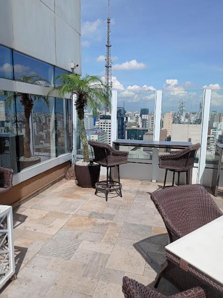 Apartamento International Plaza Paulista Jardins Rooftot The View